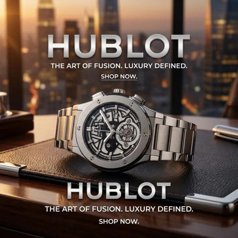 Hublot matte chain watch